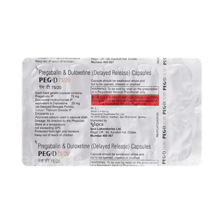 Peg D 75/20 Mg Capsule 10